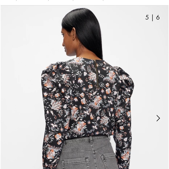 Excellent Conditions Ted Baker Size 1 Aimil
Puff shoulder yoked top - Picture 2 of 6